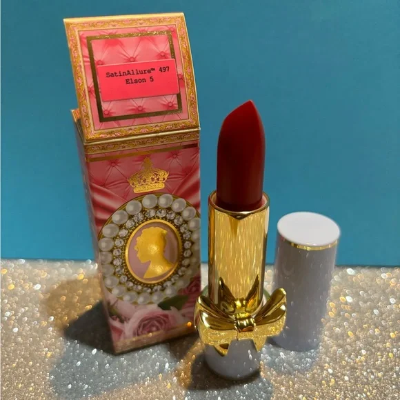BNIB! Limited Edition! Pat McGrath Labs X Bridgerton SatinAllure Lipstick ELSON - Picture 8 of 8